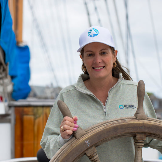 "WHOI" Icon Mesh Hat