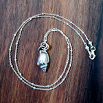 Silver Shell Pendant Necklaces