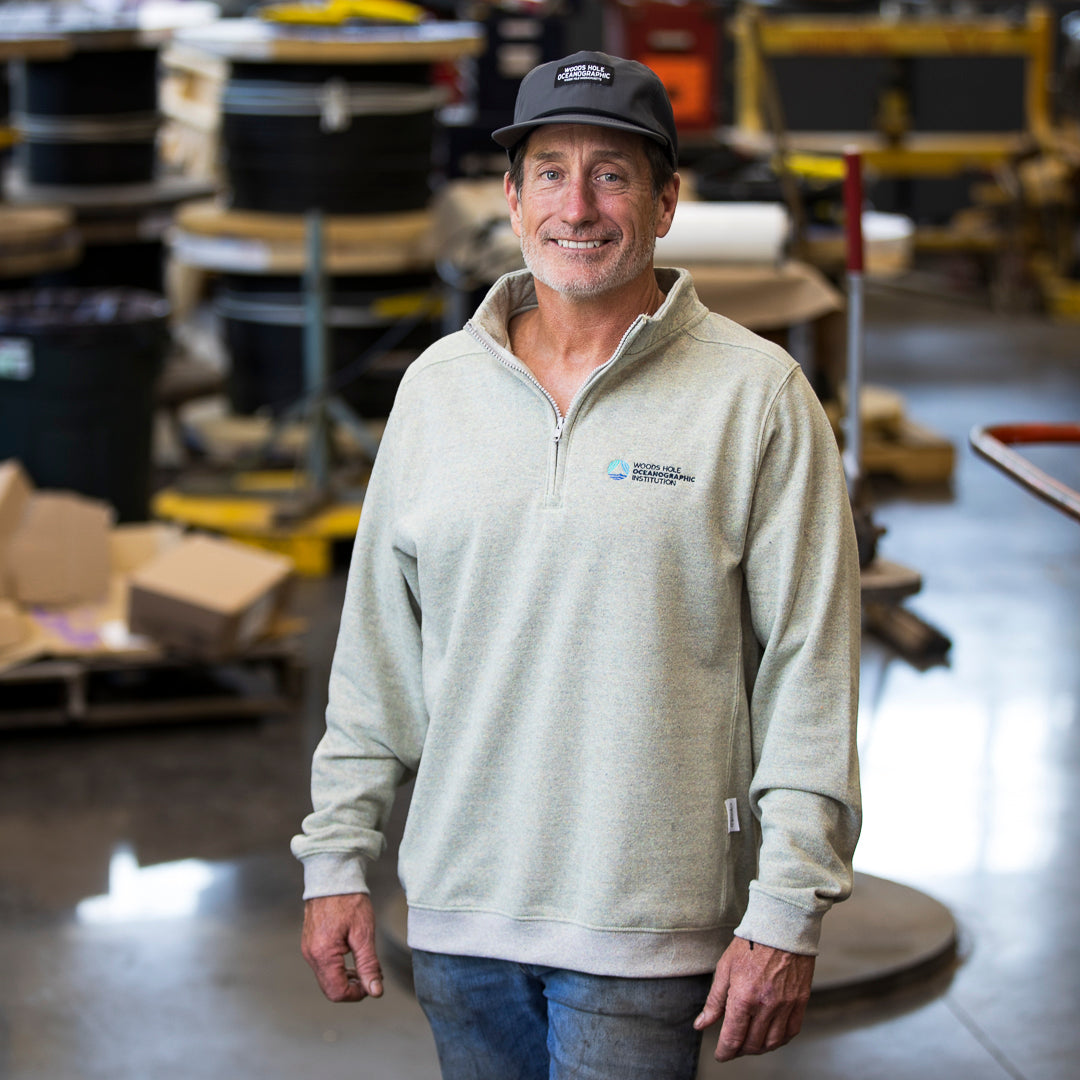 Quarter Zip WHOI Sweatshirt