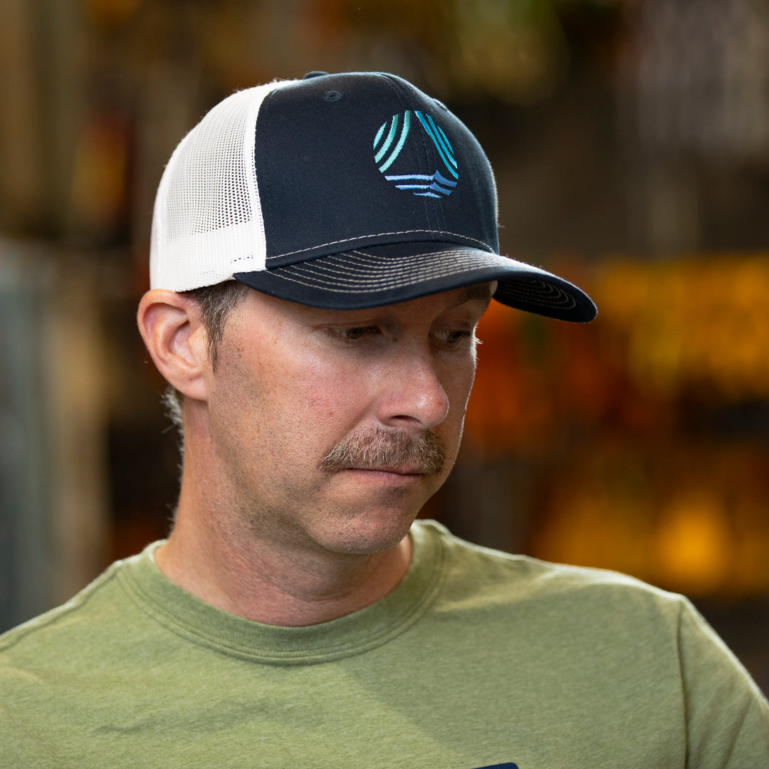 "WHOI" Icon Mesh Hat