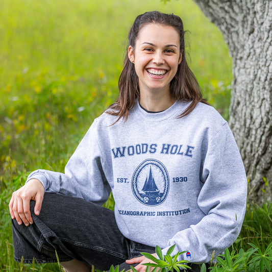 Collegiate Logo Crewneck Sweatshirt