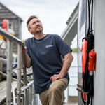 WHOI Logo T-Shirt-Charcoal