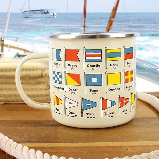Nautical Flags Mug