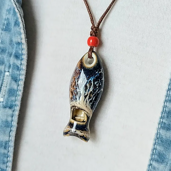 Fish Whistle Necklace