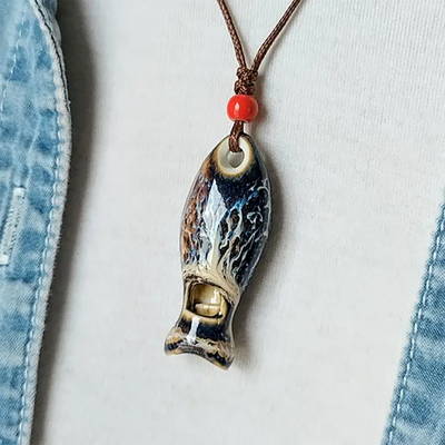 Fish Whistle Necklace