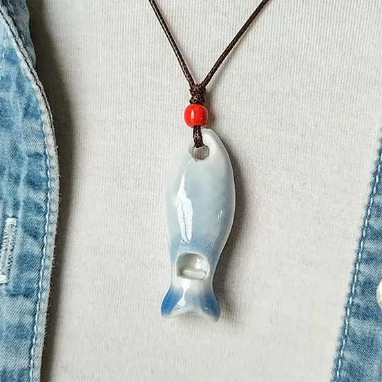 Fish Whistle Necklace