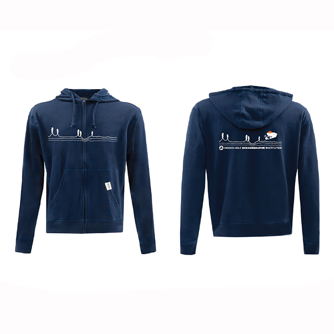 Alvin Full Zip Hooded Sweatshirt