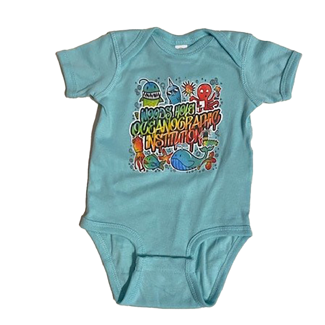 WHOI Graffiti Onesie