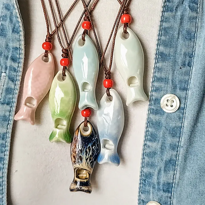 Fish Whistle Necklace