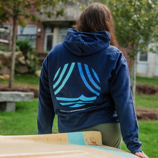 WHOI Logo Hooded Sweatshirt