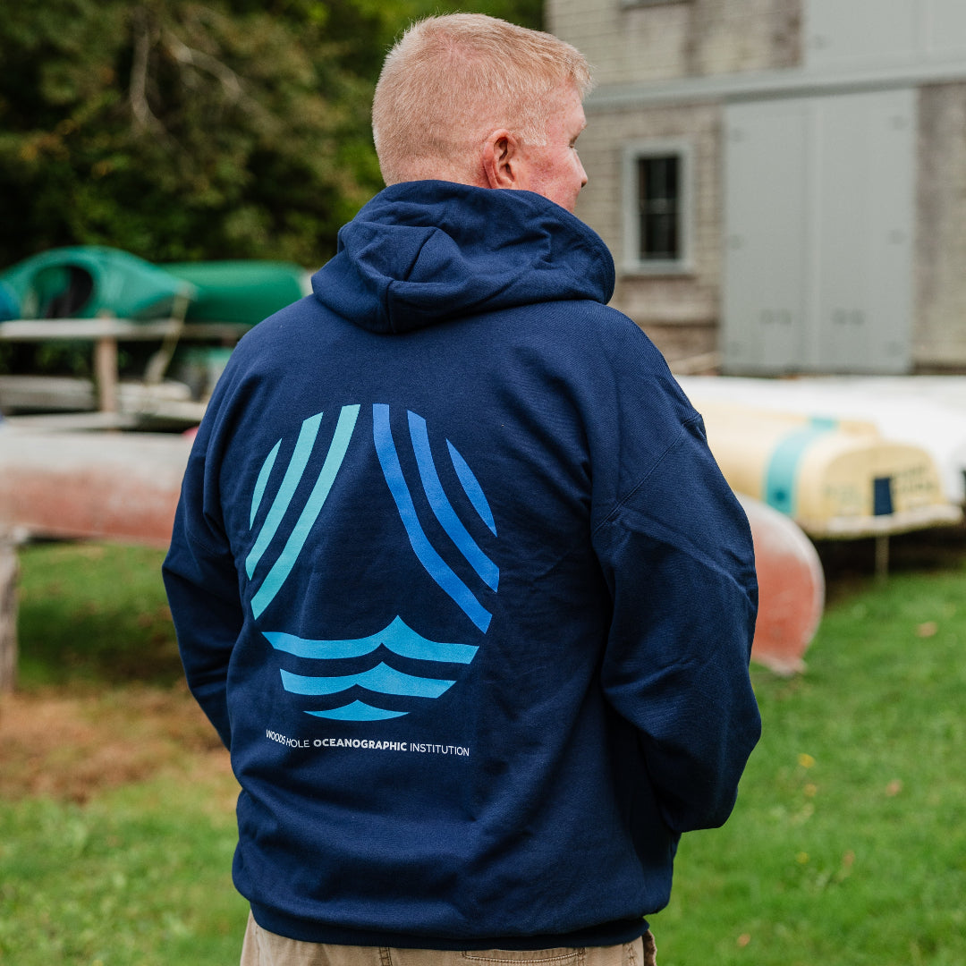 WHOI Logo Hooded Sweatshirt