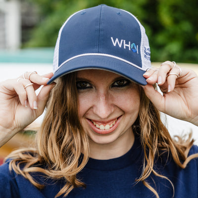 WHOI Rope Trucker Hat