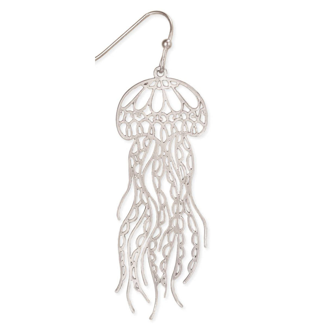 Ocean Wonders Filigree Jellyfish Earrings