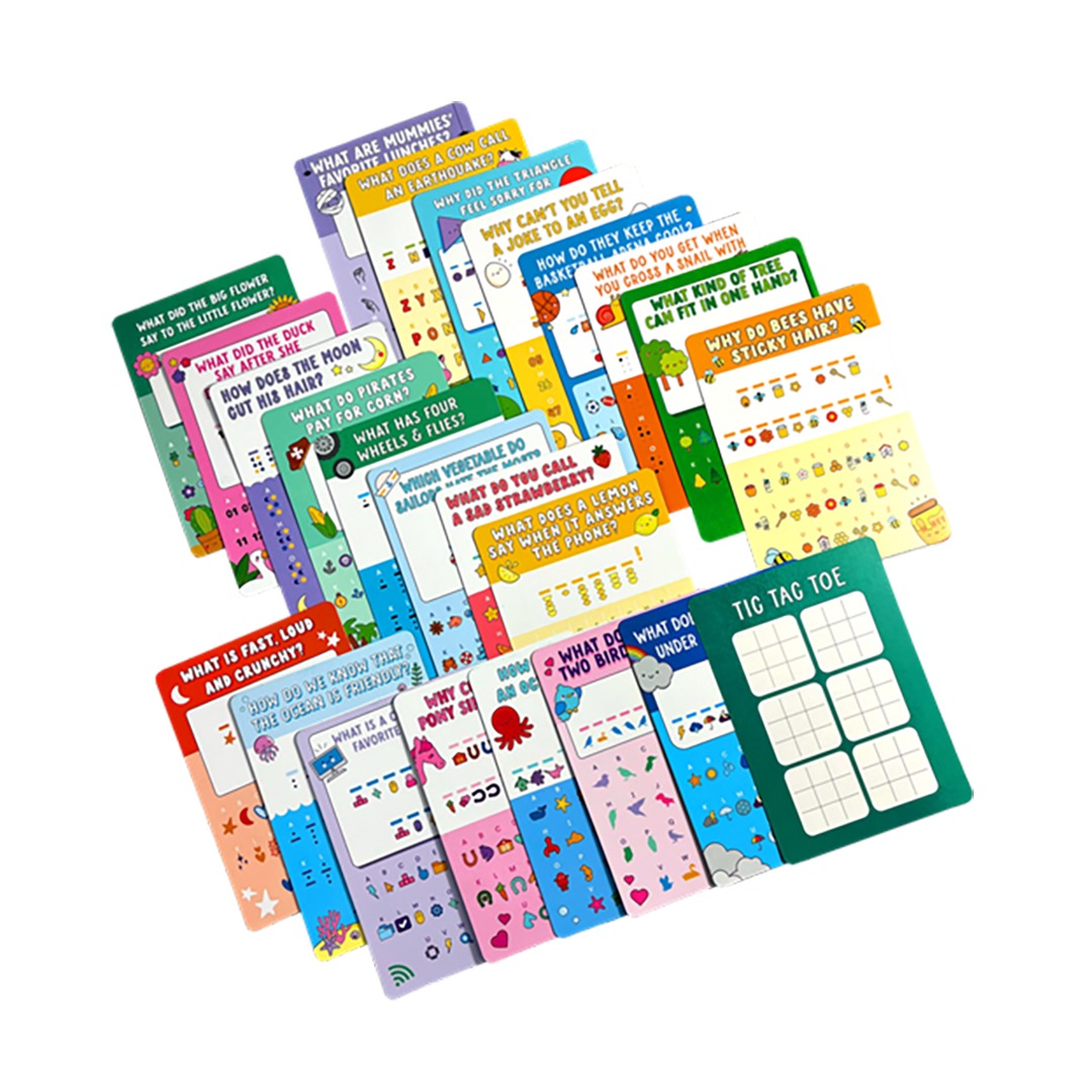 Joke Decoder Activity Cards