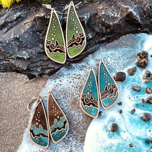 Kaligo Design Underwater Earrings