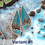 Kaligo Design Underwater Earrings