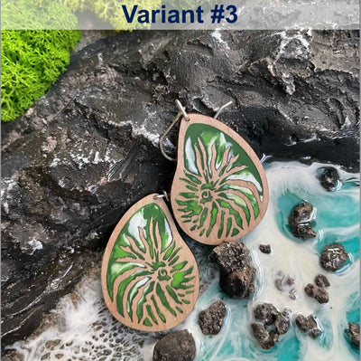 Kaligo Design Shell Earrings