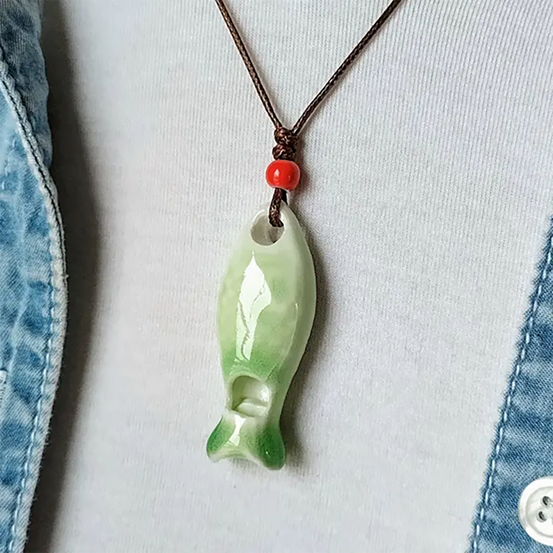 Fish Whistle Necklace