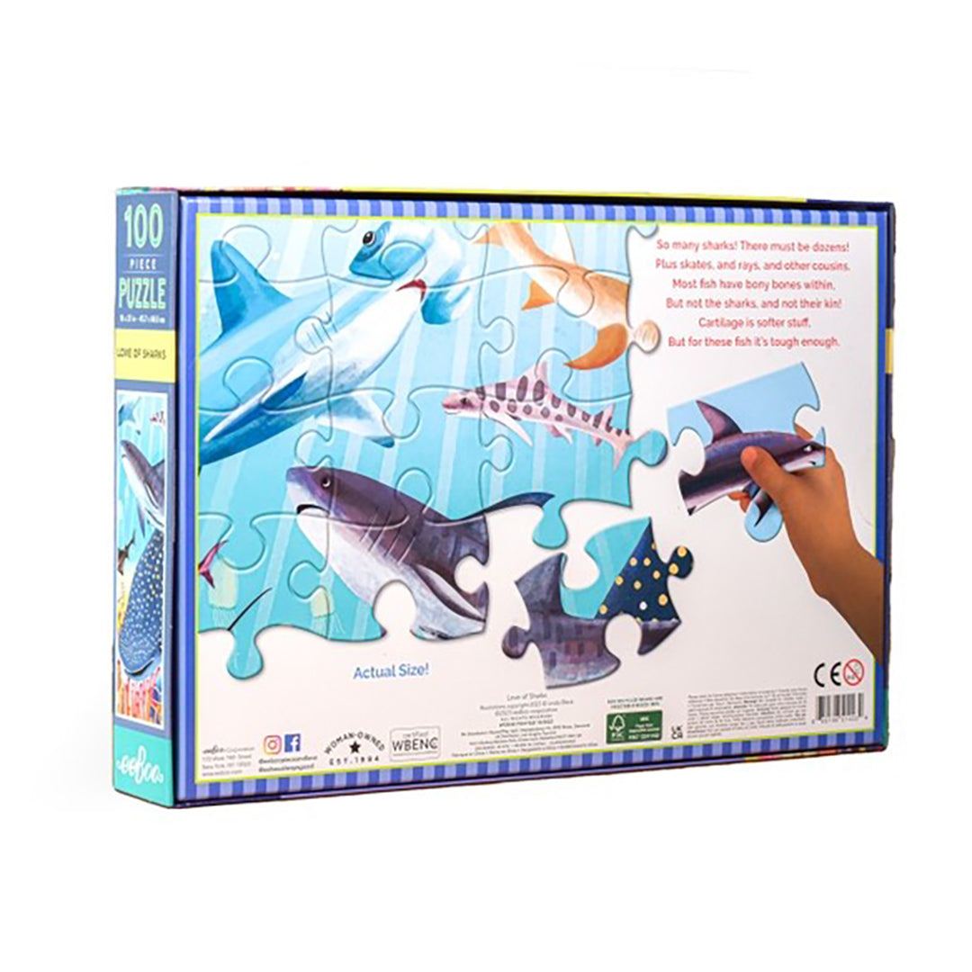 Love of Sharks 100 Piece Puzzle