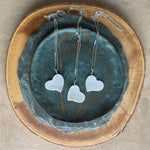 Sea Scallop Heart Necklace