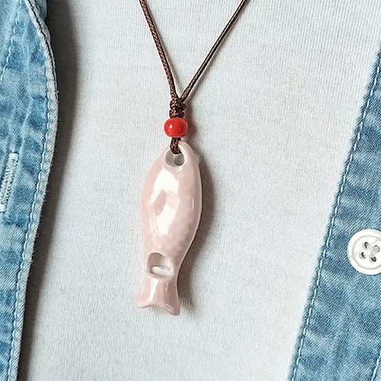 Fish Whistle Necklace