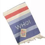 WHOI Logo Beach Towel