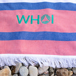 WHOI Logo Beach Towel
