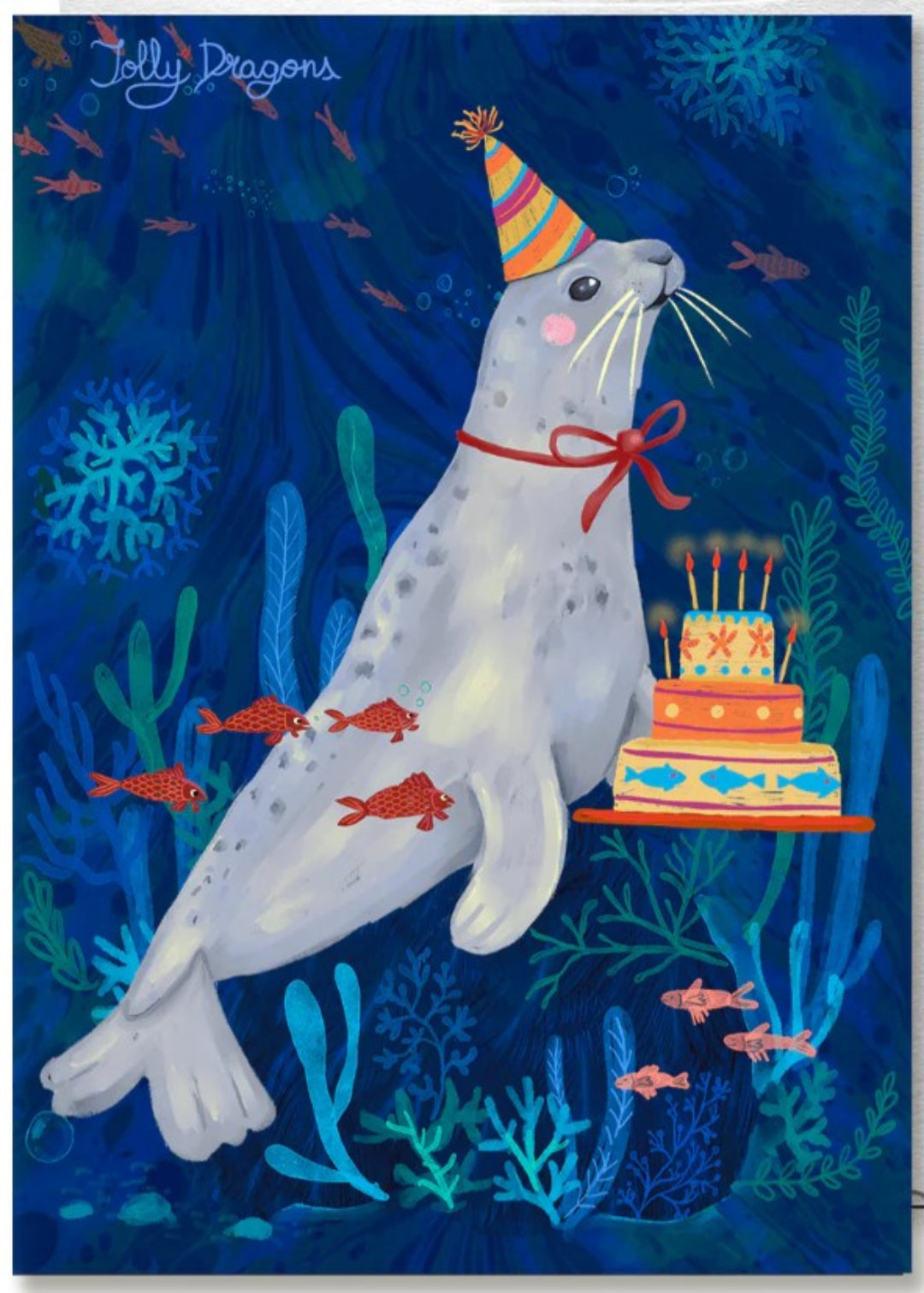 Seal Birthday Card