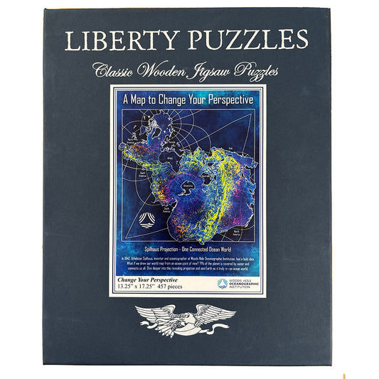 Spilhaus Projection Jigsaw Puzzle