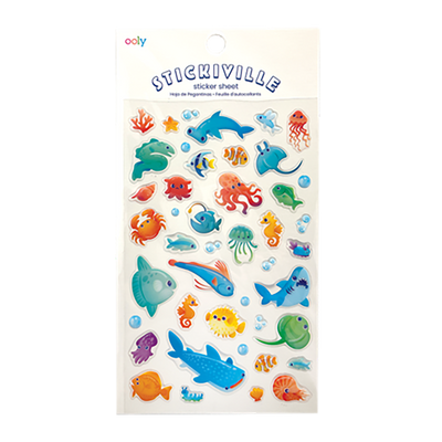 Stickiville Ocean Creature Stickers