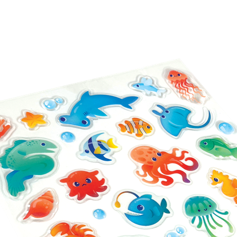 Stickiville Ocean Creature Stickers