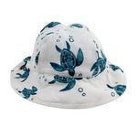 Sea Turtle Muslin Sun Hat