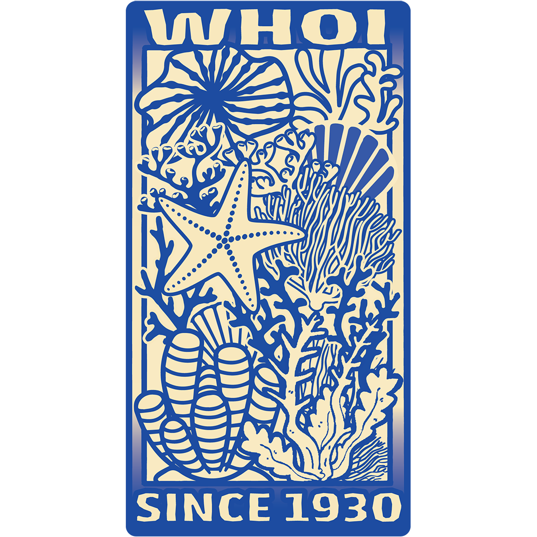 WHOI Since 1930 Sticker