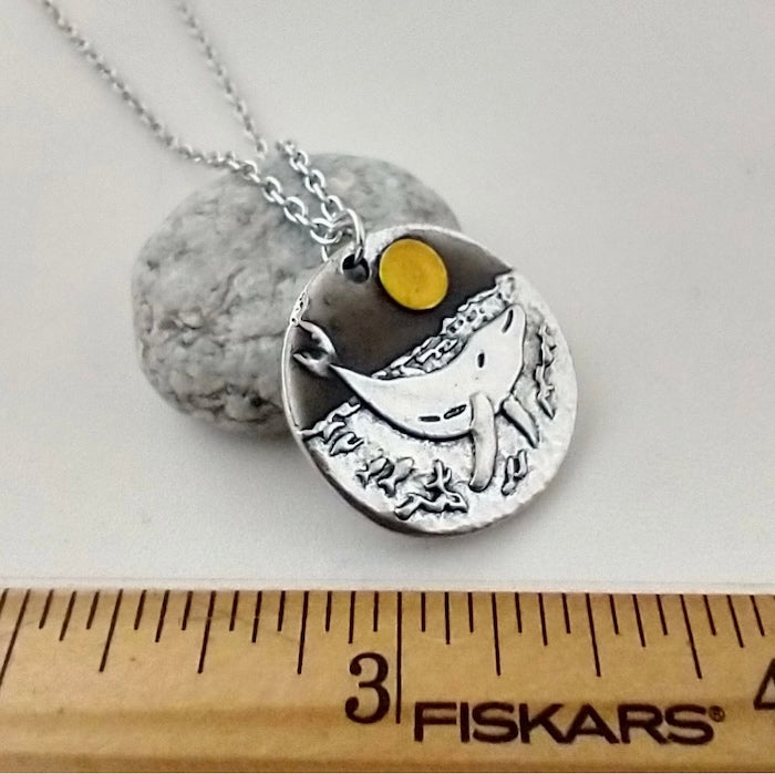 Whale Pendant Necklace