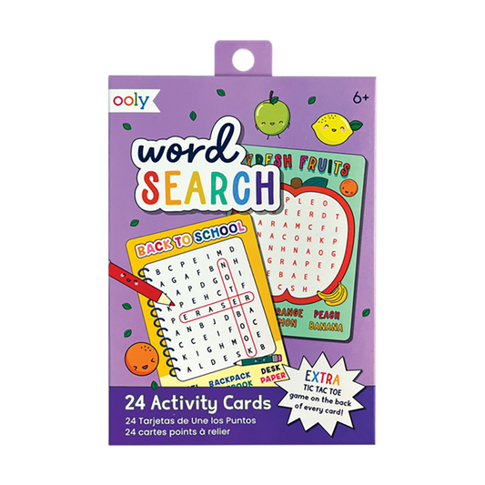 Word Search Activity Cards