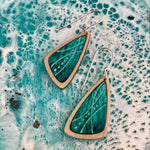 Kaligo Design Triangle Earrings