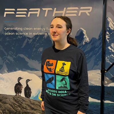 Woods Hole Runs on Science-Long Sleeve T-Shirt