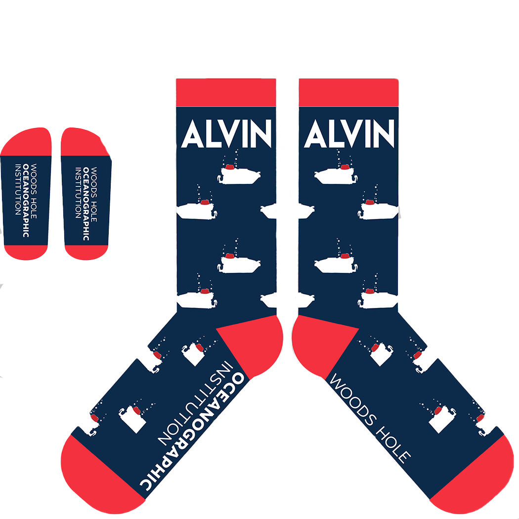 ALVIN Socks – Woods Hole Oceanographic Institution