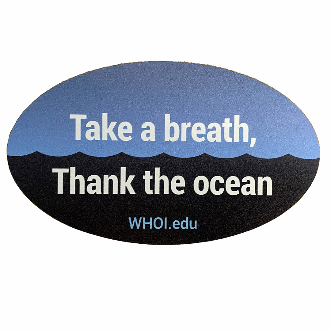Take A Breath, Thank the Ocean Car Magnet