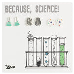 Because, Science!  Post Earrings - 3 pack