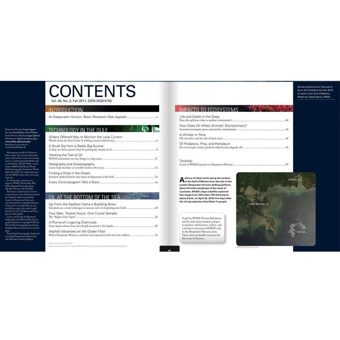 Oceanus Magazine: Deepwater Horizon