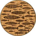 Graphic Cork Coasters