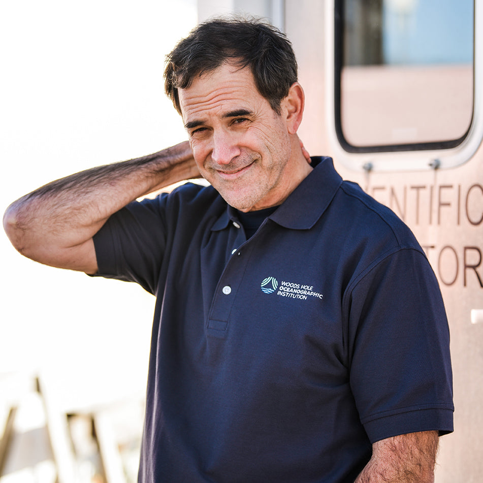 Men's WHOI Logo Polo