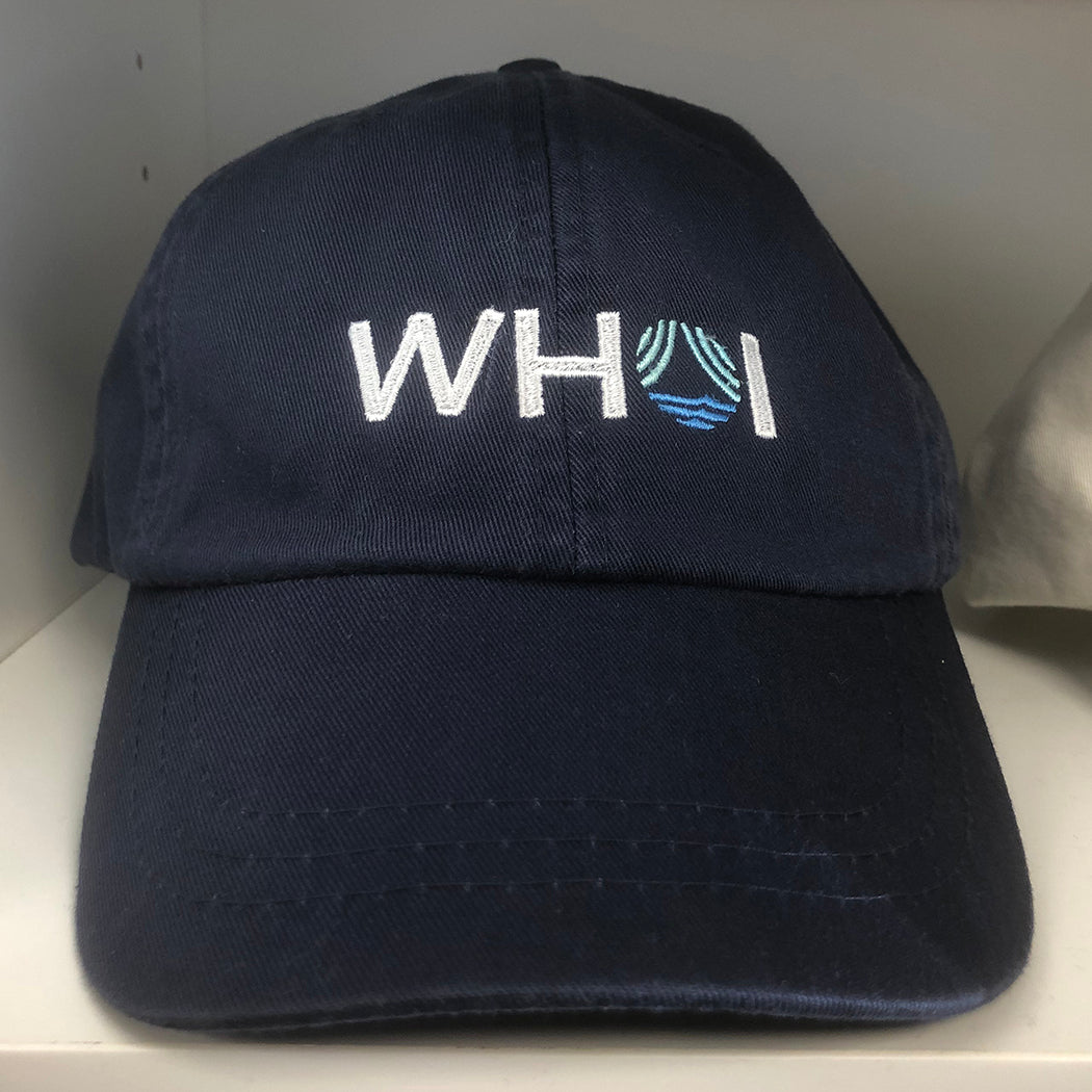 "WHOI" Baseball Hat, Color Logo