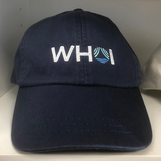 "WHOI" Baseball Hat, Color Logo