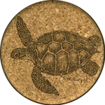 Graphic Cork Coasters