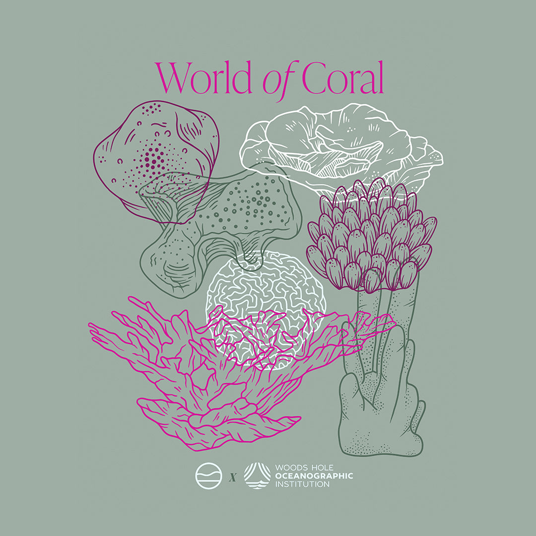 WHOI X CC World of Coral T-shirt