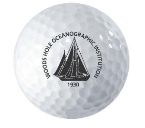 WHOI Logo Golf Balls, 3 Pack